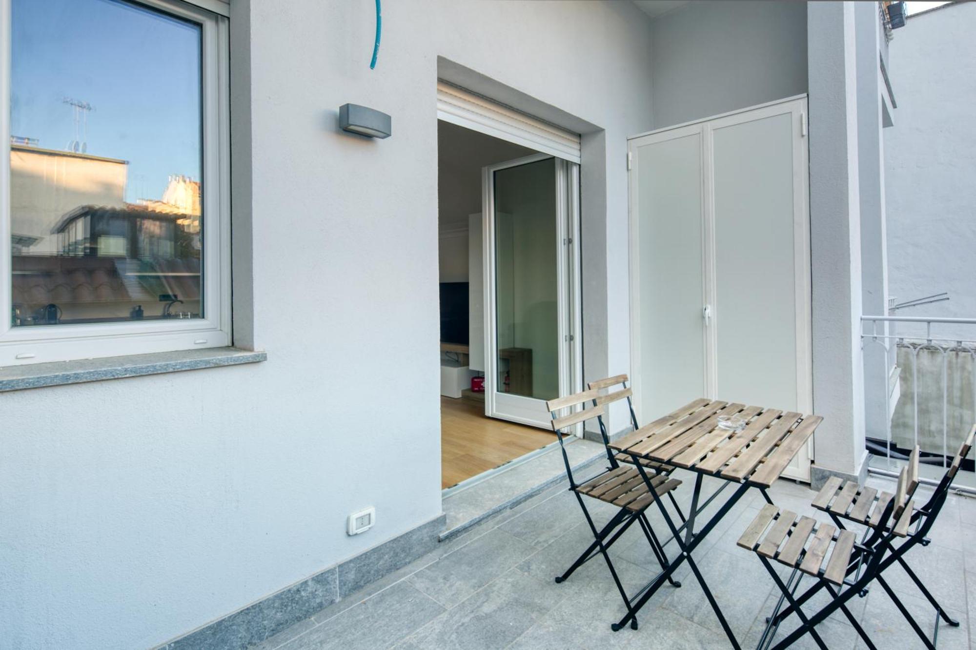 Appartamento Centro Torino Con Terrazzo Exterior foto